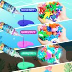 Maiwaput Water DIY Crafts Elf Toy Kit, 20 Color Gel & 12 Molds, Magic Paint Set Glow in The Dark Water Pets, Gel Craft Kits in Water Creative Handmade Art Set for Kids Age 3 4-8 8-12 - Image 4