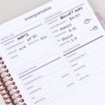 A5 Spiral Bound Travel Journal/Vacation Planner. Track 14 Days of Travel. 3 Tabbed Sections. 160 Pages of Thick 80 lb. Mohawk Paper. Sticker Sheet Included by Erin Condren. - Image 4