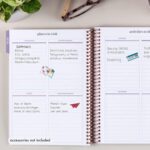 A5 Spiral Bound Travel Journal/Vacation Planner. Track 14 Days of Travel. 3 Tabbed Sections. 160 Pages of Thick 80 lb. Mohawk Paper. Sticker Sheet Included by Erin Condren. - Image 5