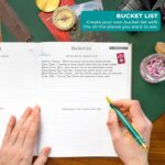 Skyline Travel Journal – Traveling Diary & Photo Journal – Vacation Essentials for Family, Men & Women – Bucket List Notebook (Olive Compass) - Image 7