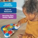 Learning Resources Rainbow Busy Board, Fine Motor Skills, Toddler Sensory Table, Montessori Puzzle Toys, Social Emotional Learning, Preschool Activities, Girl and Boy Birthday Gifts - Image 4