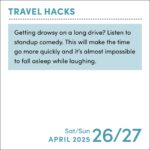Travel Hacks 2025 Day-to-Day Calendar: Tips, Tricks, and Insider Insight to Make Your Trip a Lot More Awesome - Image 5
