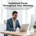 CogniTune NuClarity Brain Supplement for Memory and Focus - Caffeine-Free Nootropic for Mental Clarity Without Jitters - with Ginkgo Biloba, Bacopa Monnieri, Alpha-GPC for Cognitive Support - Image 5