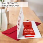 Mini Sign Valentine's Decoration Anniversary Present - Romantic I Love You Sign - Fun Boyfriend - Cute Birthday, Christmas, Wedding Gift for Girlfriend, Wife, Fiancee - Image 4