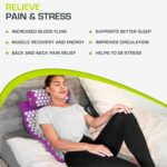 ProsourceFit Acupressure Mat and Pillow Set for Back/Neck Pain Relief and Muscle Relaxation - Image 4
