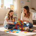 Magnetic Tiles,102PCS Magnetic Building Blocks 3D Clear Construction Playboards, Inspiration, Creativity Beyond Imagination, Educational Magnet Toy Set for Kids with 2 Cars - Image 4