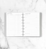 Filofax Travel Planner Notebook Refill, A5 Size, 8.27-inches Height, White, B132930 - Image 3