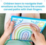 hand2mind Mindful Maze Boards, Tactile Sensory Toys for Toddlers, Anxiety Relief Items, Calm Down Corner Supplies, Emotional Regulation Tools for Kids, Play Therapy Toys, Mindfulness Gifts - Image 8