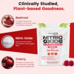 Holistic Hercules Nitric Oxide Gummies - Nitric Oxide Supplements for Men - Sugar-Free Beet Root & Cherry Chews for Energy & Circulation - Supports Heart Health & Blood Flow - Vegan, Non-GMO, 30 Count - Image 5