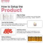 It Was Always You Light Up Letters with 30 Tea Lights Candles and 1000 Red & Pink Rose Petals - Luminary Bags Engagement Party Decorations & Anniversary Decorations Ideal Gift For Men & Women - Image 7