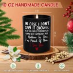 TEEZWONDER Christmas Anniversary Wedding Gifts for Women Men - Long Lasting Vanilla Lavender Candle 10 Oz - Romantic Birthday Gifts for Him Her, Girlfriend Boyfriend Gift Ideas - Image 4