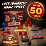 Magic Kit for Kids | Magic Tricks Set for Kids Age 6 8 10 12 | Magician Costume for Pretend Play with Easy to Follow Guide and Video Instructions Included - Image 3