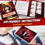 Magic Kit for Kids | Magic Tricks Set for Kids Age 6 8 10 12 | Magician Costume for Pretend Play with Easy to Follow Guide and Video Instructions Included - Image 4