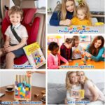 Wooden Colored 3D Russian Block Stacking Puzzle, Montessori Educational Toy for Toddlers Ages 3+ Fun Brain Teasers Family Board Game and Classroom Activities - Image 8