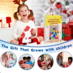 Wooden Colored 3D Russian Block Stacking Puzzle, Montessori Educational Toy for Toddlers Ages 3+ Fun Brain Teasers Family Board Game and Classroom Activities - Image 9