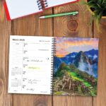 Willow Creek Press, Destinations 2026 Engagement Planner, 7'' X 8.66'', Weekly Calendar with Spiral Binding - Image 4