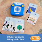 Ms. Rachel Official First Words Talking Flash Cards with Electronic Reader, 100 Words, Educational Toys & Toddler Toys for Girls & Boys Ages 1-2+ - Image 3