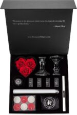 Romance Helpers Romance-in-a-Box Romantic Gift Box Romantic Decorations for Special Night | Romantic Basket with Candles and Rose Petals - Image 4