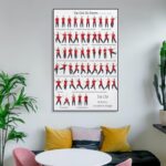 JPOSTHCZ Tai Chi 10 Forms Poster Traditional Chinese Martial Canvas Wall Art Aesthetic Decorative Painting Living Room Gym Or Meditation Studiostyle 16x24inch(40x60cm) - Image 7