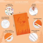 Legend Camping Journal – Hardcover Camper & RV Trip Planner – Notebook to Plan Travel & Camp Adventures with Packing Checklist, Meal Plan & Camping Bucket List – 30 Trips, 7" x 10" (Orange) - Image 3