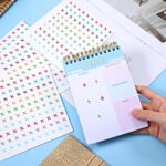 500 PCS Travel Airplane Planner Stickers, Mini Colorful Cute Plane Labels, Travel The Map Airplanes Mini Stickers for DIY Calendar Scrapbook Arts Decor - Image 4
