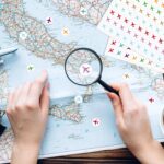 500 PCS Travel Airplane Planner Stickers, Mini Colorful Cute Plane Labels, Travel The Map Airplanes Mini Stickers for DIY Calendar Scrapbook Arts Decor - Image 5