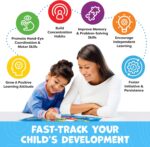 United States Puzzles for Kids Ages 4-6 - Educational Toys for 4+ Year Old Boys & Girls - 70pcs USA Map Kids Puzzle with 50 States & Capitals - Floor Jigsaw Puzzles - Gifts for Grandkids - Image 7