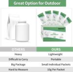 Poo Absorbent for Portable Toilet, Camping Toilet Chemicals, Eco Degradable Absorbent Gel Liquid Waste Gelling and Deodorizing Absorbent Emergency Toilet Waste Treatment - Image 7