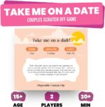 Viral Studios Take Me On A Date – 52 Scratch Off Date Ideas for Couples | Fun Couples Game, Romantic Date Night Cards, Unique Gift for Boyfriend, Girlfriend, Anniversary, or Wedding - Image 4
