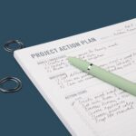 Two Tumbleweeds - Project Planner Notepad - 7 x 10” Planning Pad for Project Management with Checklist, Action Items, Notes - Task Planner - To Do List Organizer For Work & School - 50 Sheets - Image 5