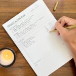 Two Tumbleweeds - Project Planner Notepad - 7 x 10” Planning Pad for Project Management with Checklist, Action Items, Notes - Task Planner - To Do List Organizer For Work & School - 50 Sheets - Image 8