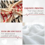 Christmas Anniversary Couple Gifts for Women - I Love You More Soft Fleece Throw Blanket 50x60 in - Birthday Romantic Gifts for Girlfriend Boyfriend Wife Husband, I Love You Gift for Him Her - Image 5