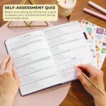 Clever Fox Mental Health & Anxiety Journal – Guided CBT Journal with Prompts for Self Help & Stress Relief – Mood & Emotion Tracker (Purple) - Image 7