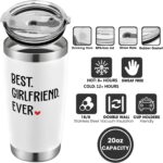 Gifts for Girlfriend - Gift Ideas for Her - Girlfriend Gifts for Women, Couple - Anniversary, Birthday, Valentines, Christmas Gift Ideas - Romantic Love for Her- 20 Oz Stainless Steel Tumbler - Image 8