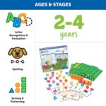 Learning Resources Alphabet Garden Activity Set - 45 Pieces, Age 3+ Educational Indoor Games, Preschool Alphabet, Toddler Brain Toys, Toddler Preschool Learning - Image 6
