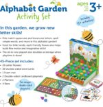 Learning Resources Alphabet Garden Activity Set - 45 Pieces, Age 3+ Educational Indoor Games, Preschool Alphabet, Toddler Brain Toys, Toddler Preschool Learning - Image 7