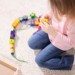 Melissa & Doug Deluxe Wooden Lacing Beads - Educational Activity with 27 Beads and 2 Laces - Image 7