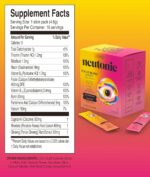 Neutonic Nootropic Focus Blend Powder | Peach Mango & Wild Berry 32 Sticks | Caffeine Free, Zero Sugar | Support Memory, Mental Clarity, Cognitive Function | Boost Focus, Energy, Brain Health - Image 7