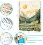 2026 Planner - 2026 Planner Weekly and Monthly, January 2026 - December 2026, 8.5''x11'', Weekly Monthly Planners with Printed Tabs, Inner Pocket - Image 4