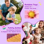 Microscope for Kids - Mini Pocket Handheld Microscope for Toddlers-STEM Educational Science Kit Toys for Christmas Birthday Gifts Toys for 5 6 7 8 9 10 11 12 Year Old Girls（Purple） - Image 4