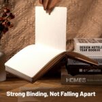 CAGIE Compass Leather Notebook Journal for Men, 100 GSM 288 Pages Lined Journals for Writing, A5 Hardcover Journaling Notebooks Gift Set with Pen for Travel Office Daily Writing - Image 3