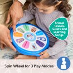 Ms. Rachel Official Spin Along Learning Wheel with 3 Learning Play Modes, Educational Toys & Toddler Toys for Girls & Boys Ages 1-3+ - Image 5