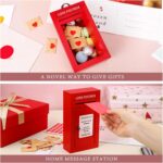 Romantic Love Postbox with 50 Mini Love Notes and Envelopes for Him, Cute Couple Gifts for Boyfriend, LoveLetter, Long Distance Relationship Gifts - Image 7