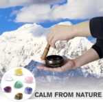 Tibetan Singing Bowl Set (16Pcs) - Pure Sound - 3.5 inch Brass Material - 100% Handmade - for Sound Healing, Chakra Balancing, Meditation, Mindfulness, Stress Relief Tools, Unique Spiritual Gifts - Image 5