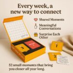 One Year of Love Box – 52 Romantic Ideas, Questions & Activities for Couples as Gift for Anniversary, Valentine's Day to Reconnect and Strengthen Your Relationship - Image 4