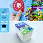 QUOKKA Board Game 1 to 10 Players - Learning, Educational - Geography, World - 100 Question Cards, Top Facts - Indoor, Outdoor - Kids, Teens, Adults, Family - Image 6