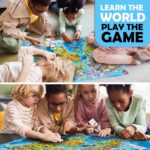 QUOKKA Board Game 1 to 10 Players - Learning, Educational - Geography, World - 100 Question Cards, Top Facts - Indoor, Outdoor - Kids, Teens, Adults, Family - Image 7