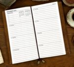 Travelers Notebook Inserts Jan 2026 - Jun 2027, Travelers Notebook Calendar, Weekly and Monthly Planner, Regular Size TN Journal, 8.3 x 4.25 inches, Set of 3 - Image 3