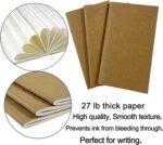 Travelers Notebook Inserts Jan 2026 - Jun 2027, Travelers Notebook Calendar, Weekly and Monthly Planner, Regular Size TN Journal, 8.3 x 4.25 inches, Set of 3 - Image 4