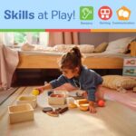 Melissa & Doug Food Groups - 21 Hand-Painted Wooden Pieces and 4 Crates - Image 5